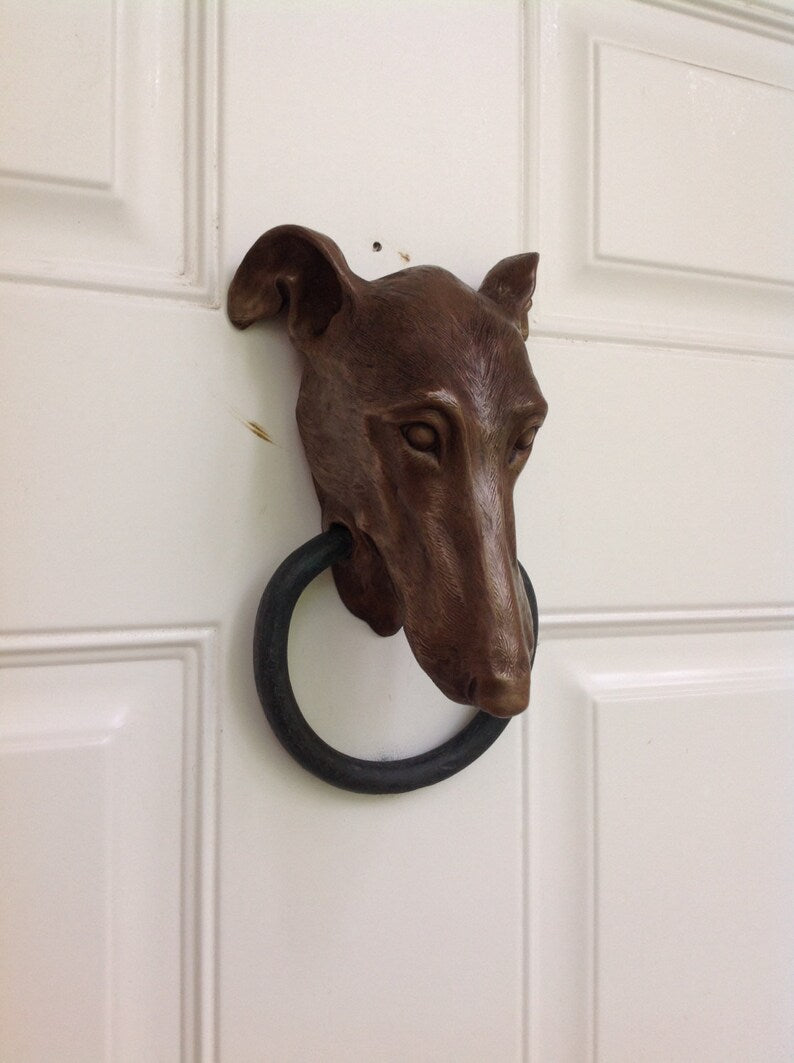 Greyhound Doorknocker