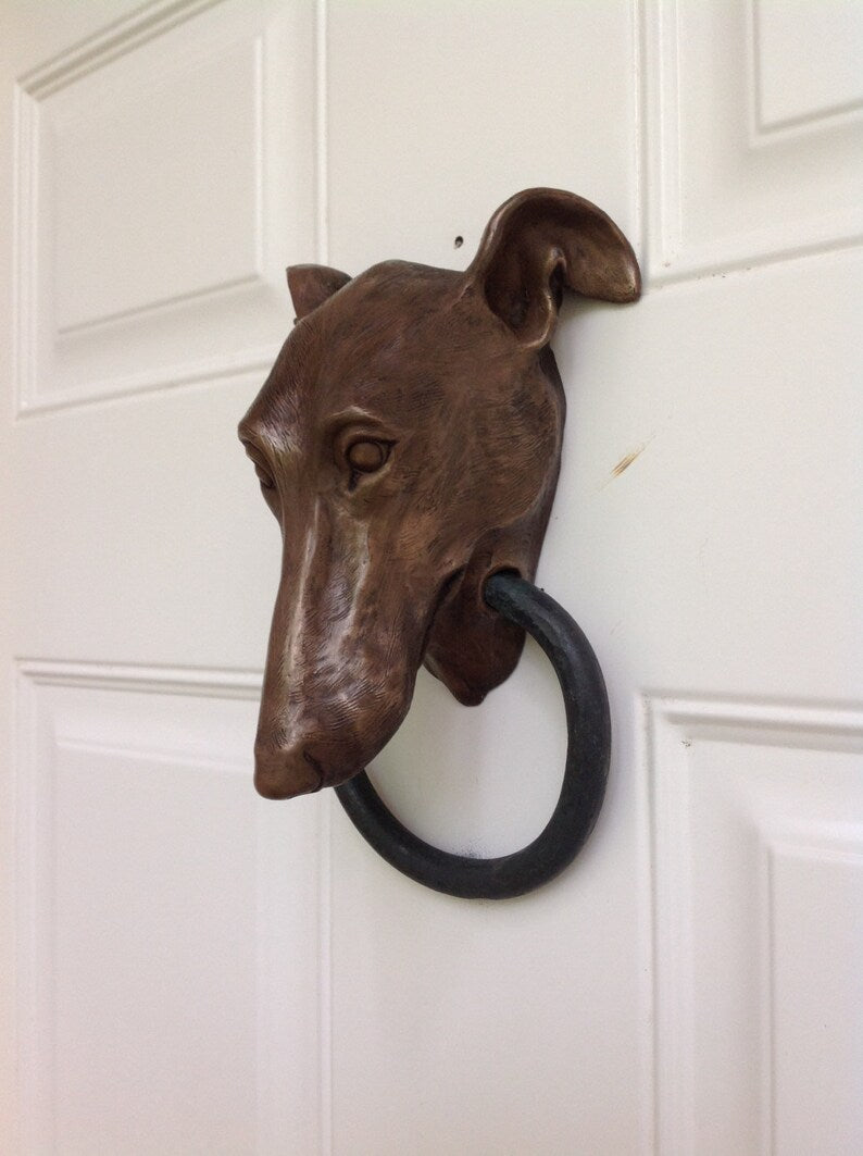 Greyhound Doorknocker