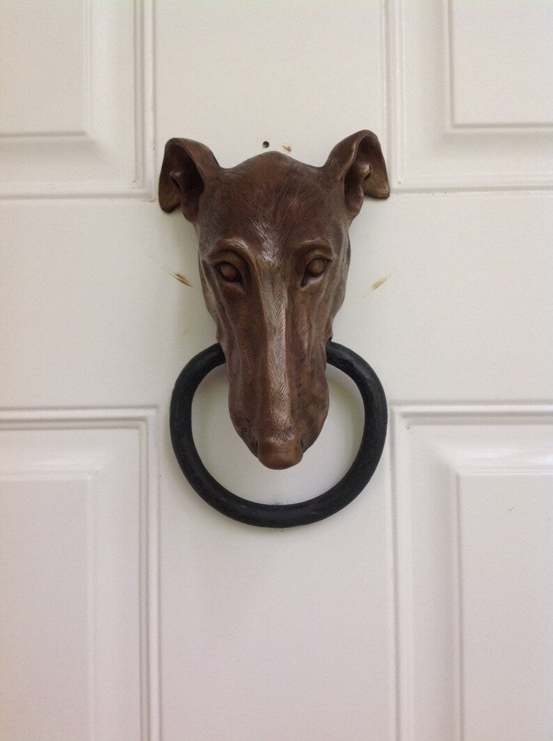 Greyhound Doorknocker